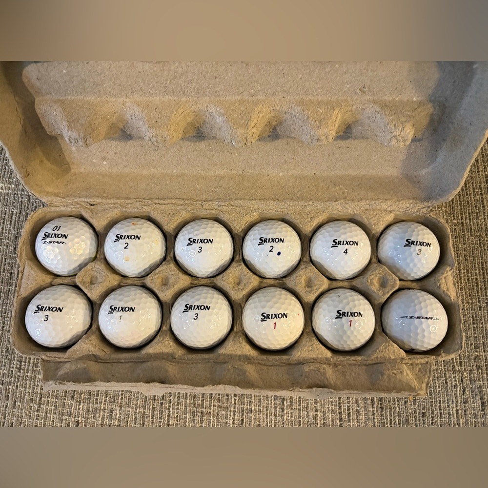Srixon Z-Star Used Golf Balls - Grade 4A